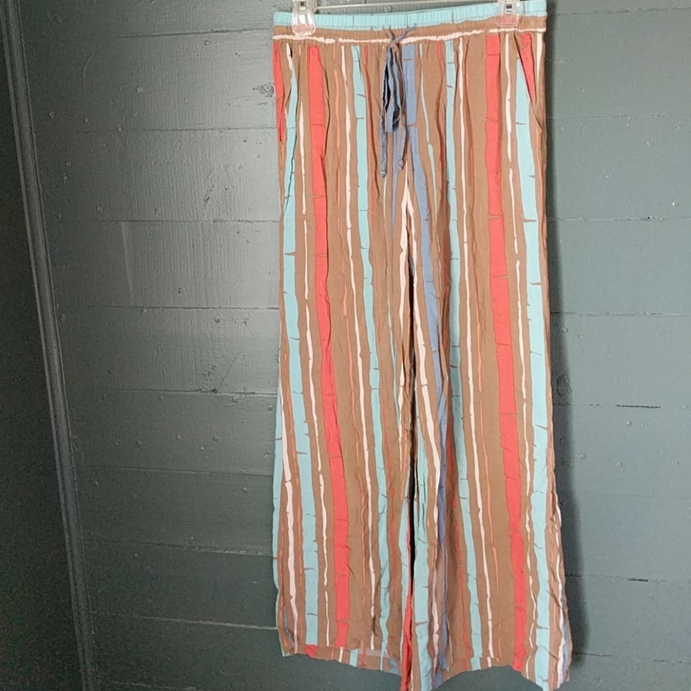 Quicksilver Flowy Stripe Pants